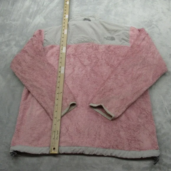 The North Face Jacket Youth XL Pink Interchange Fuzzy Fleece Full Zip Outdoor - Picture 12 of 16